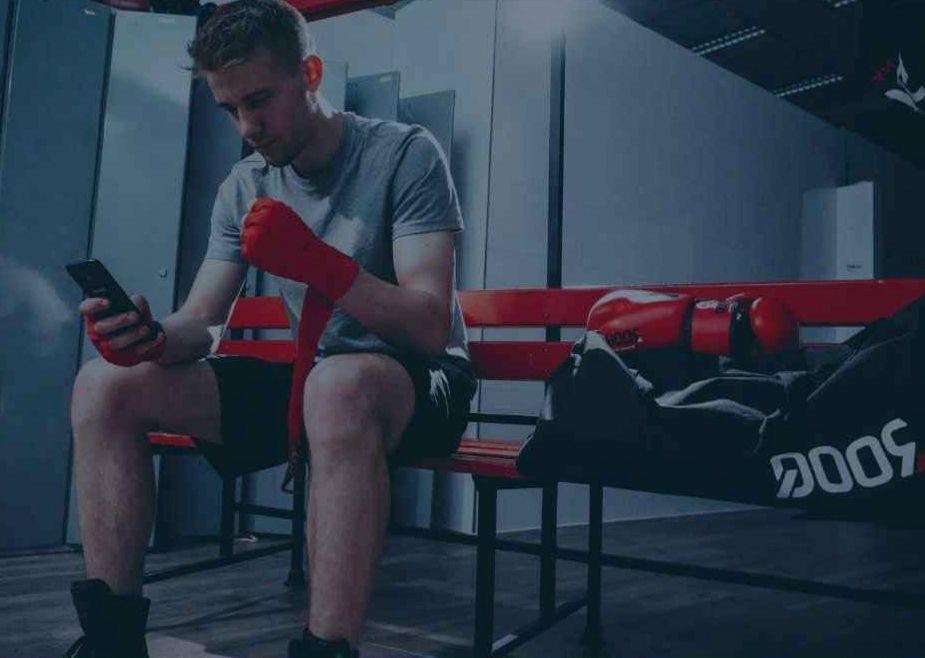 Offerexploreclub boxing gloves on rack