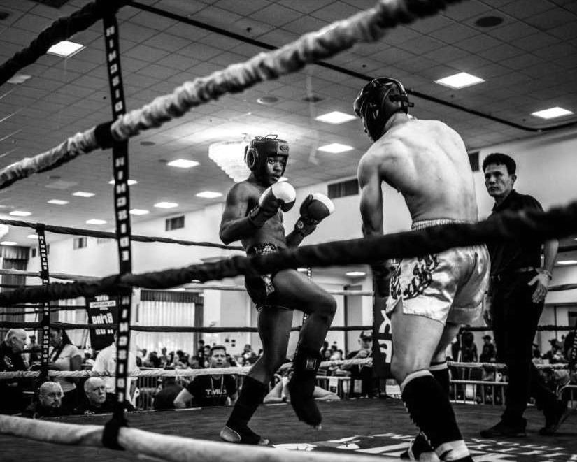 Sparring action 2