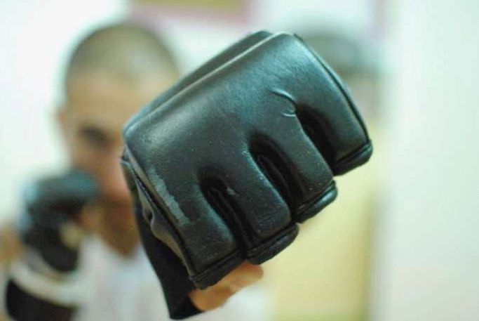 Glove close-up